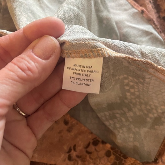 Drew snakeskin dress • Women’s Large - Picture 9 of 9